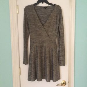 Metallic Wrap GUESS Dress